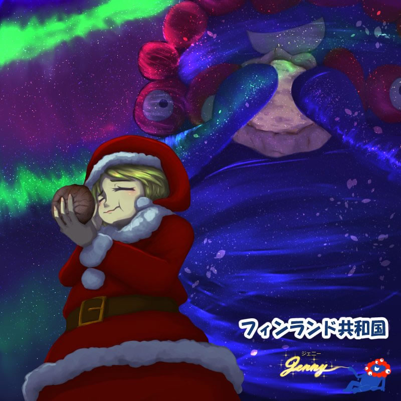 キャラクター名：ジェニー【フィンランド】（n.k 様）：大阪・関西万博のキャラクター・イラスト展示会
